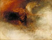 Joseph Mallord William Turner Death on a pale horse painting